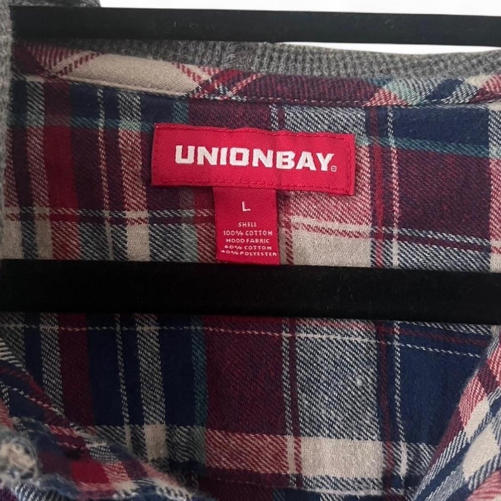 Union Bay Plaid Hooded Flannel Jacket - Picture 4 of 4